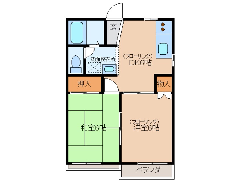 間取図 スパークシティ