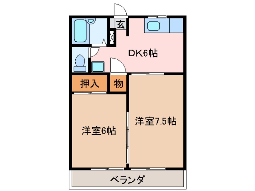 間取図 ハートランド壱番館