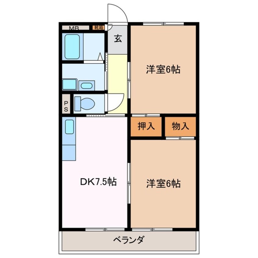 間取図 りんどうⅠ