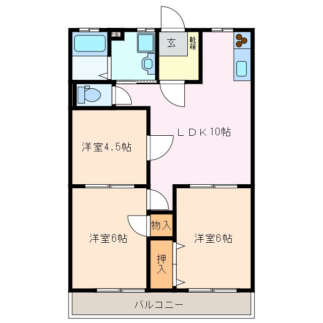 間取り図 レジデンスケイ