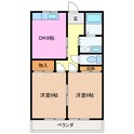 マンションあこう松阪の間取図