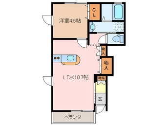 間取図 ＭＯ－Ⅴ　Ａ棟