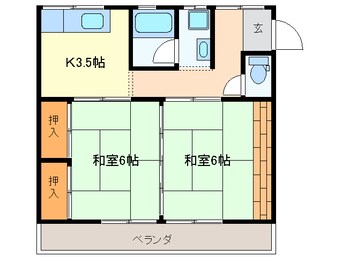 間取図 横井マンション