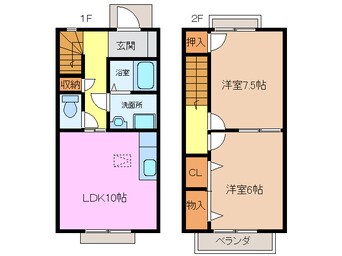 間取図 エスペランサⅢ