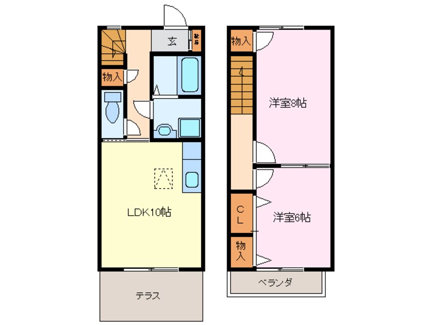 間取図 エスペランサⅢ