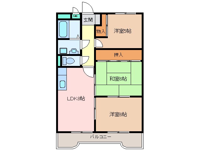 間取り図 コンフォート悠とぴあ