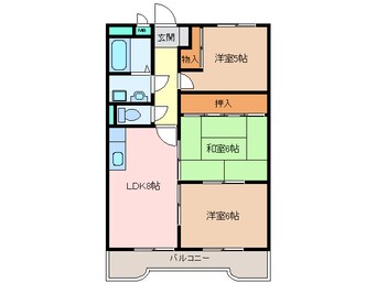 間取図 コンフォート悠とぴあ