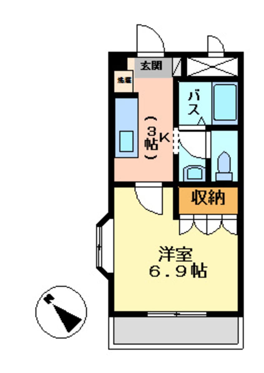 間取図 メゾンエスポアール