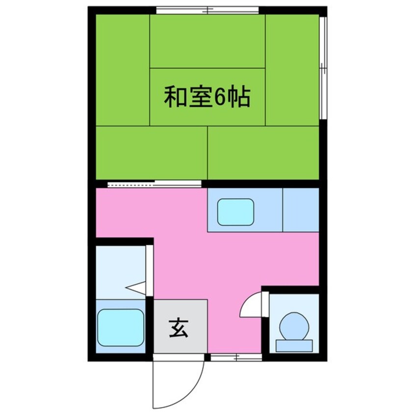 間取図 藤田アパート