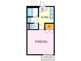 間取図 マイランドパートⅡ