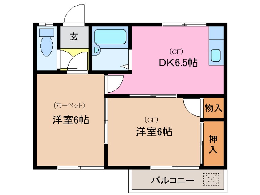 間取図 パークマンション