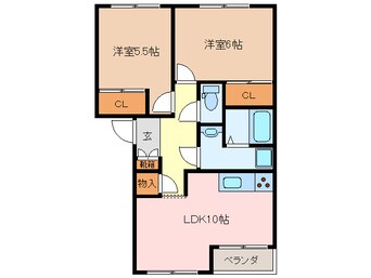 間取図 グランベルハウス