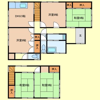 間取図 紀北町相賀戸建