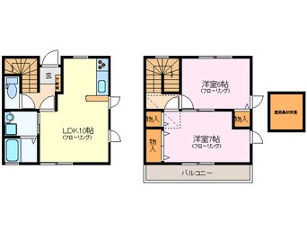 間取図 ロジュマン山水　Ⅱ