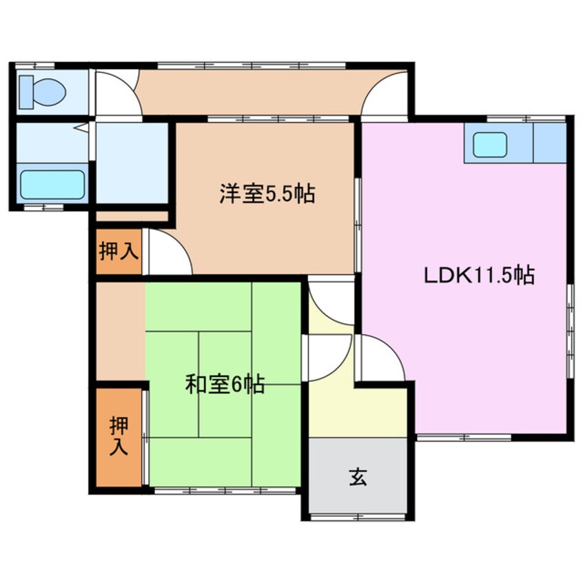 間取図 小西一戸建