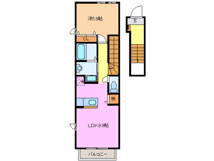 間取図 プリーマＫ　Ⅰ