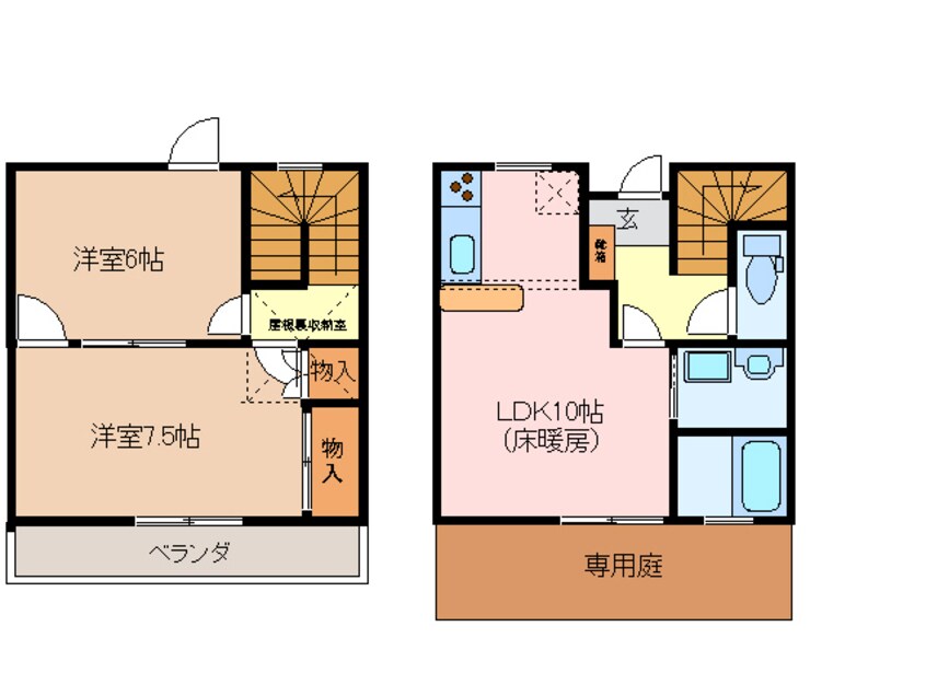 間取図 アルテ・メゾン射和