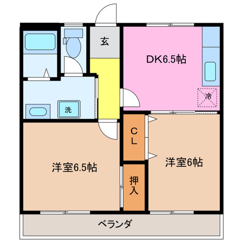 間取図 エステートピアスズキ