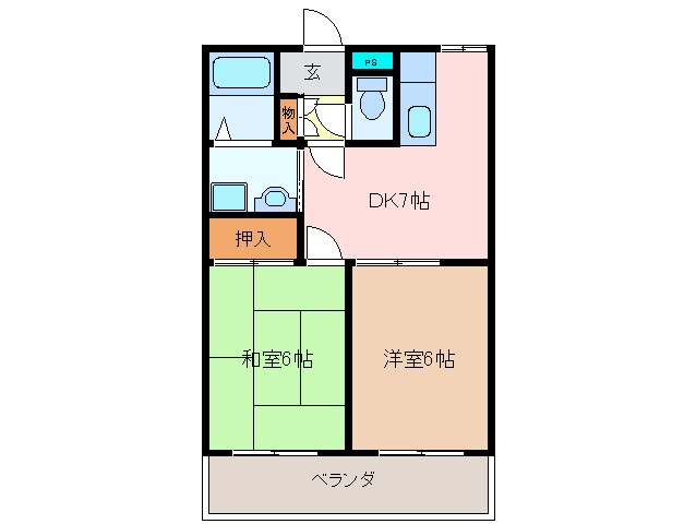 間取り図 プレシャスⅡ