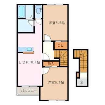 間取図 エルシャトーⅢ