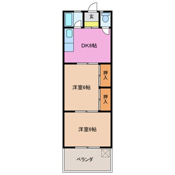 間取図 丸二マンション