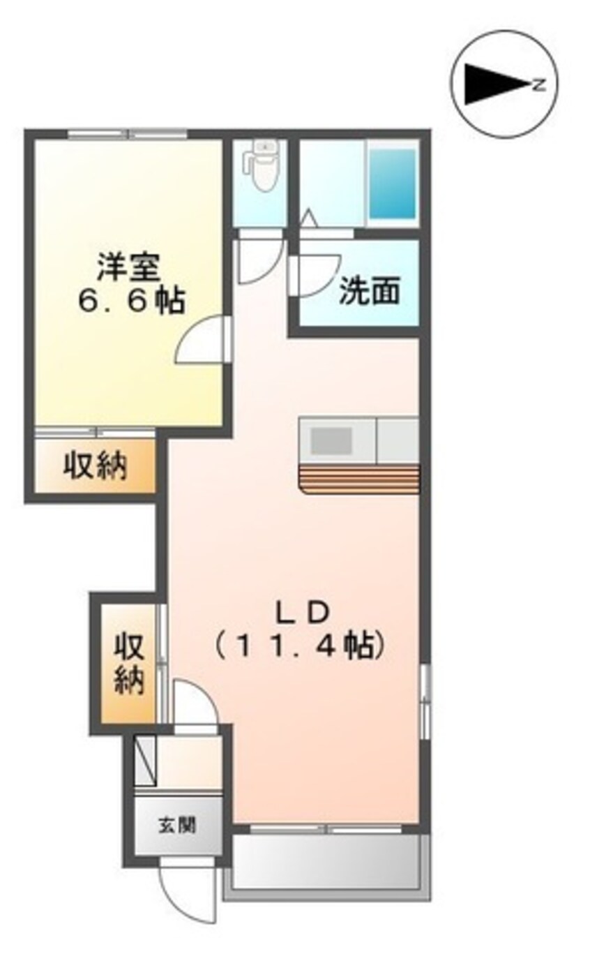 間取図 ラピュタ参番館