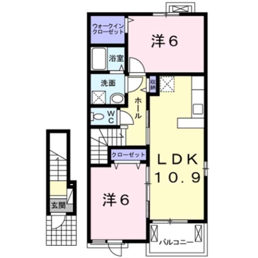 間取図 エーデルシュタイン　Ａ棟