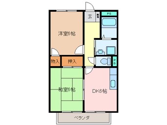 間取図 グレイス・ハイム