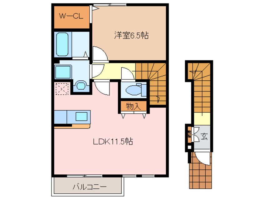 間取図 プリムローズ