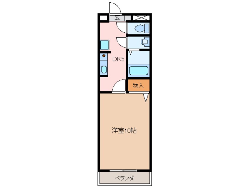 間取図 ハイタウン久保