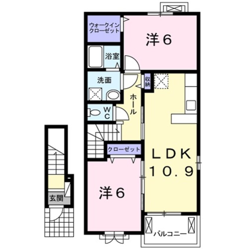 間取図 エーデルシュタイン　Ｂ棟