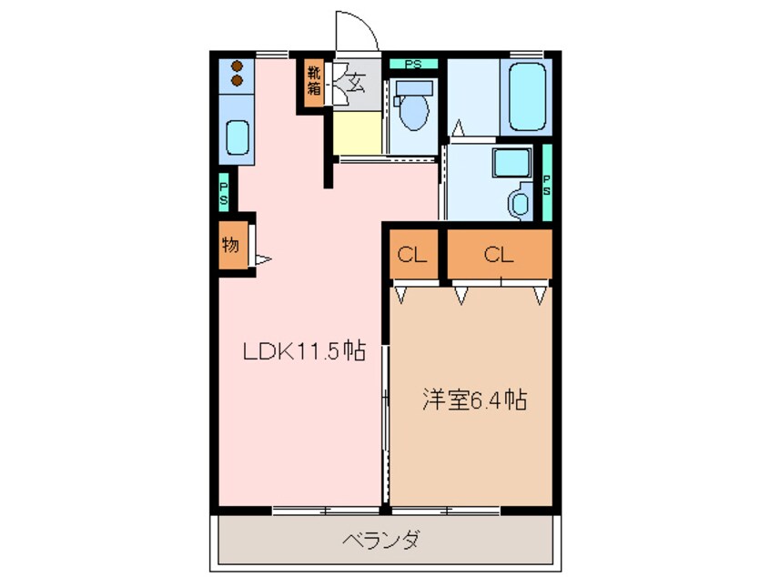 間取図 グラッセ