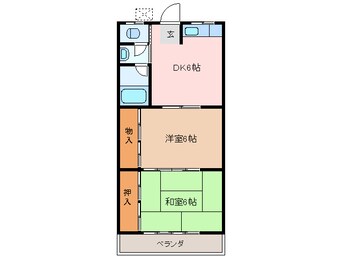 間取図 岡村ハイツ