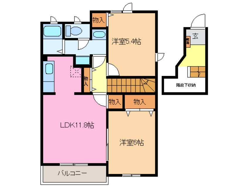 間取図 メゾン　アンジュＣ棟