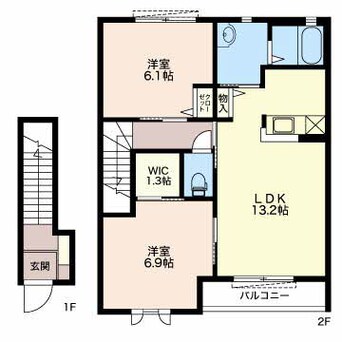 間取図 コスモパーク