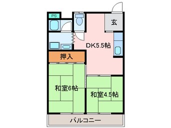 間取図 ハイツ一二三