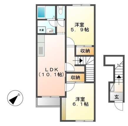 間取り図 プランドール