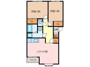 間取図 ビューフォートⅡ