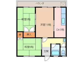 間取図 泉コーポ