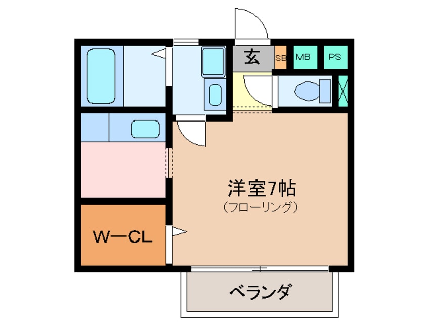 間取図 エスポワール