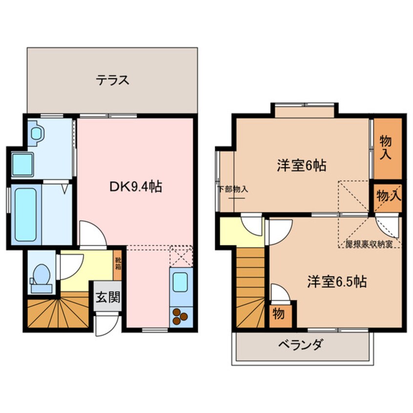 間取図 レジデンスレオＢ棟