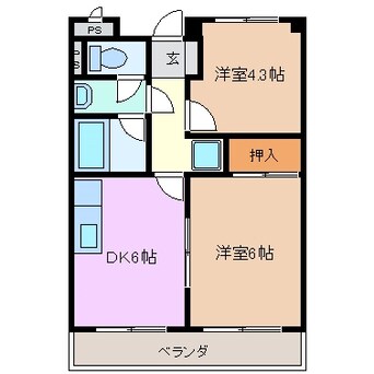 間取図 リンピアさくら