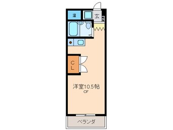 間取図 ハイツ富田2