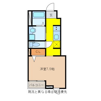 間取図 ロジュマンC