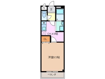 間取図 ブランシェ