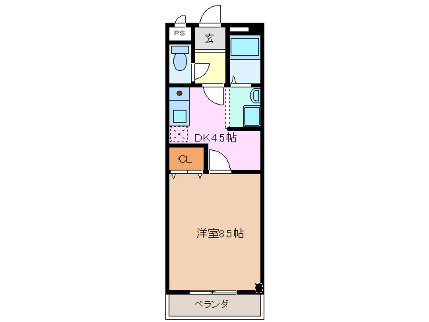 間取図 ブランシェ