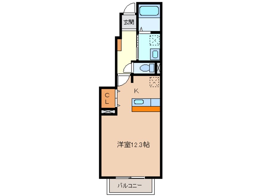 間取図 パル・ソレイユ