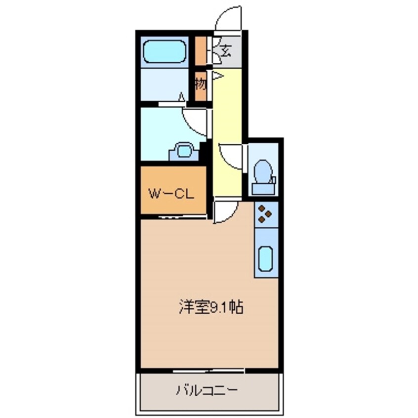 間取図 カトレヤ