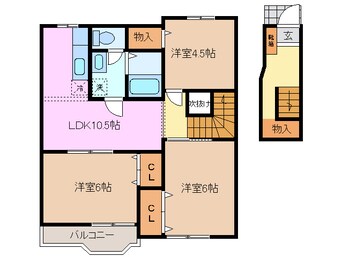 間取図 ランドマーク３４