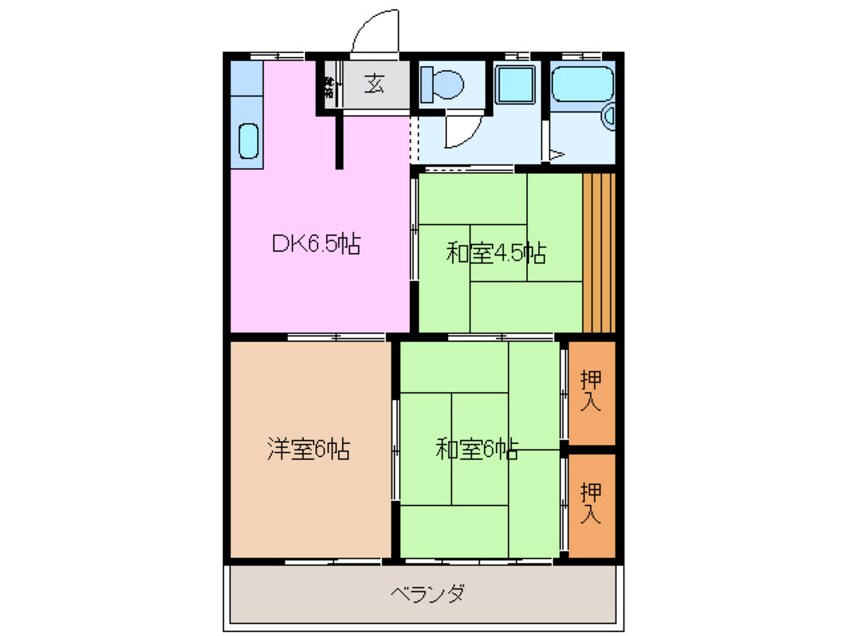 間取図 城東ハイツⅠ